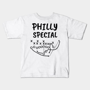 philly special - Philly Special Football Play Kids T-Shirt